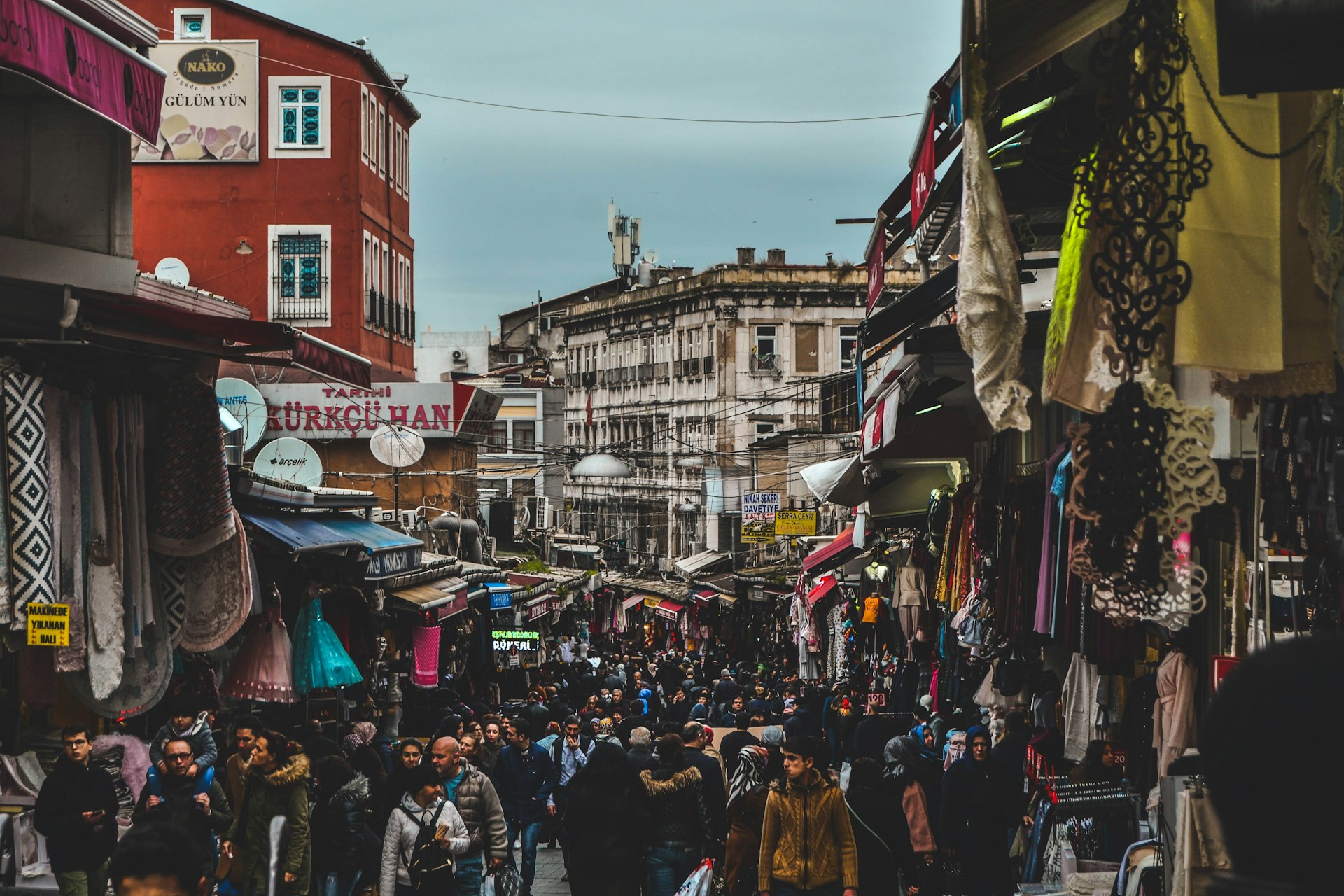 Busy streets of Istanbul