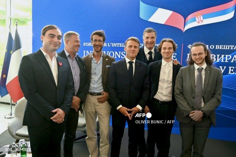 Macron startups Mark