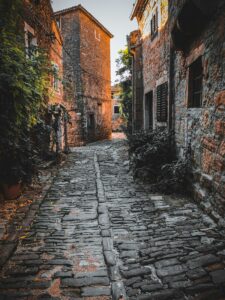 Ancient Street in Central Istra